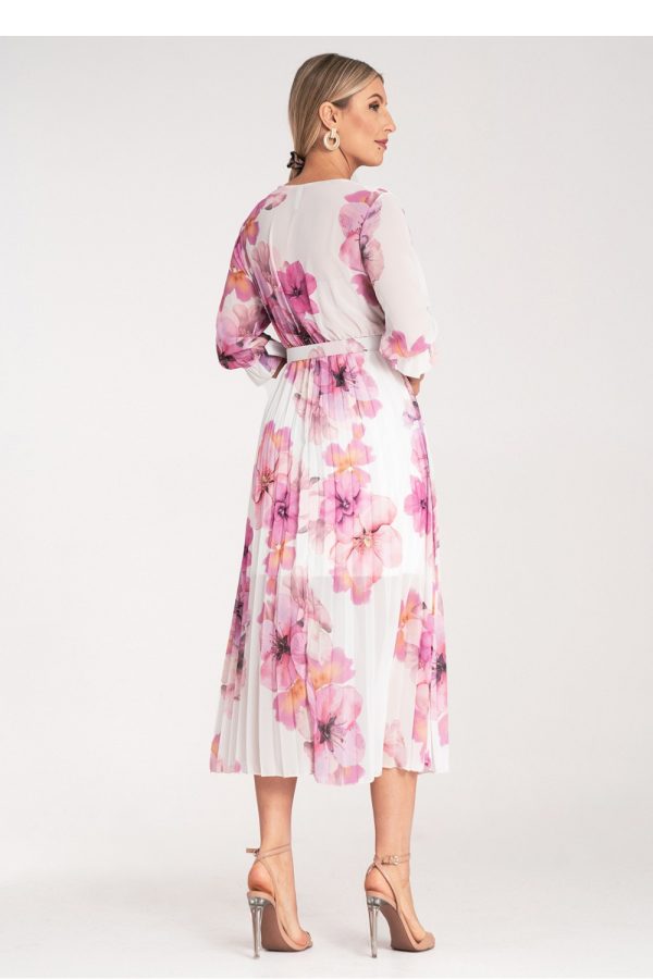 white Daydress model 214861 Figl