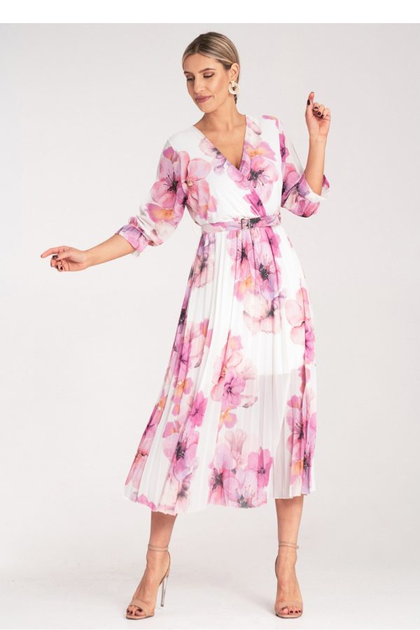 white Daydress model 214861 Figl