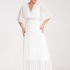 White Cocktail Dress in Formal Dresses, Cocktail Dresses with Polyester