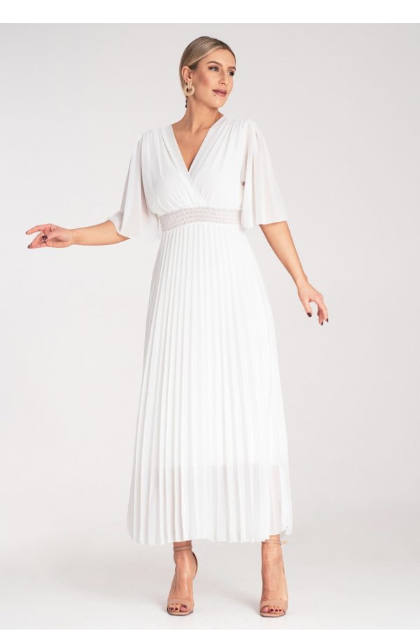 White Cocktail Dress in Formal Dresses, Cocktail Dresses with Polyester