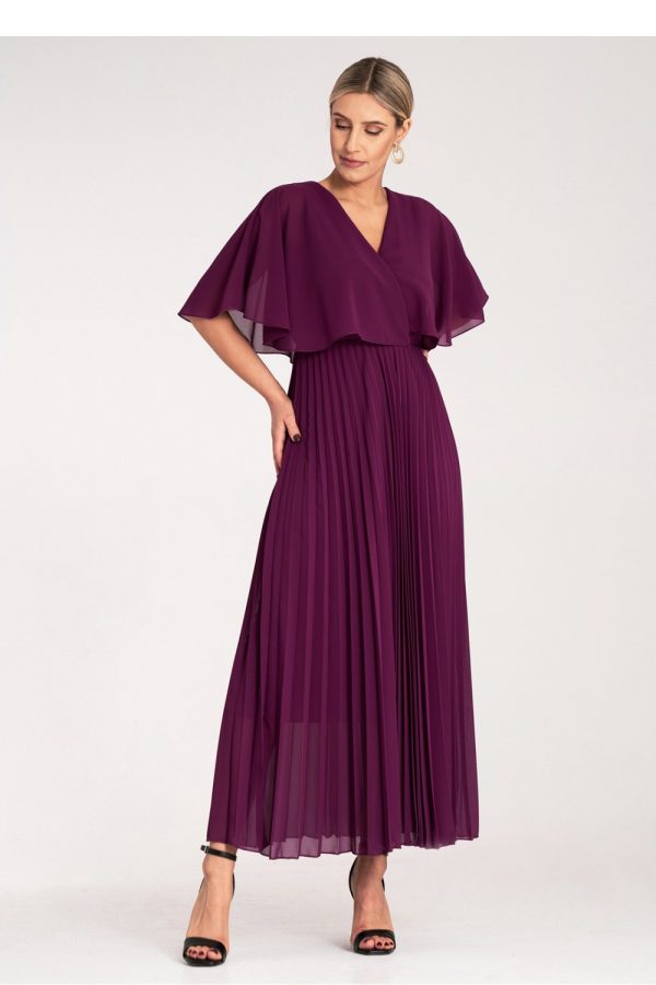 Violet Cocktail Dress in Formal Dresses, Cocktail Dresses with Polyester