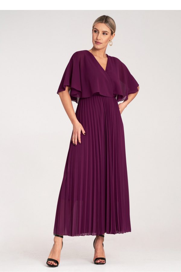 Violet Cocktail Dress in Formal Dresses, Cocktail Dresses with Polyester