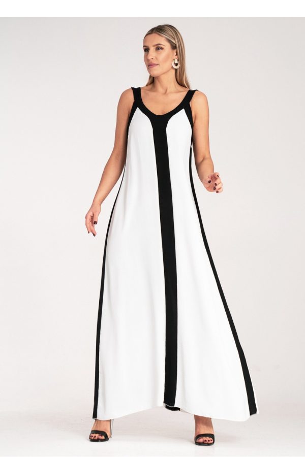 white Daydress model 214876 Figl