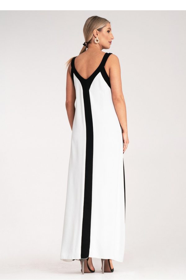 white Daydress model 214876 Figl