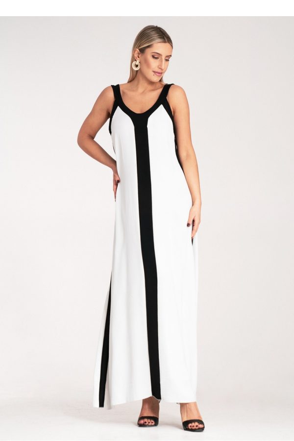 white Daydress model 214876 Figl