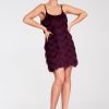 Red Evening Dress in Evening Dresses with Spandex and Polyester