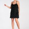 Black Evening Dress in Evening Dresses with Spandex and Polyester