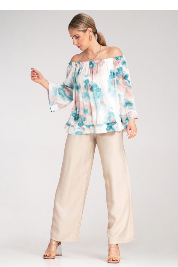 green Blouse model 214892 Figl