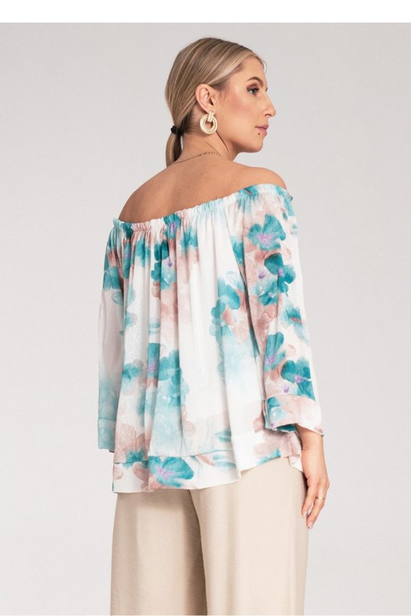 green Blouse model 214892 Figl