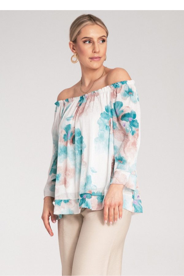 green Blouse model 214892 Figl