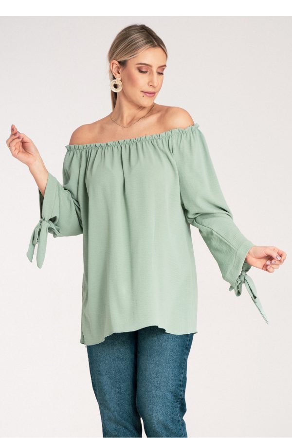 green Blouse model 214894 Figl