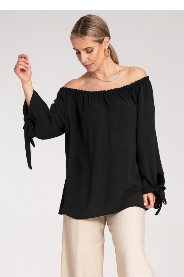 black Blouse model 214896 Figl