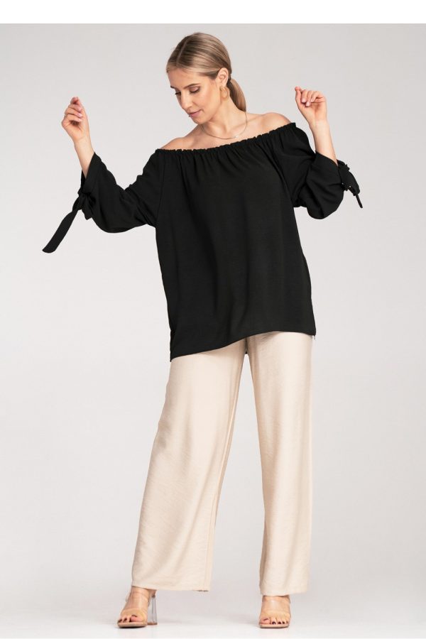 black Blouse model 214896 Figl
