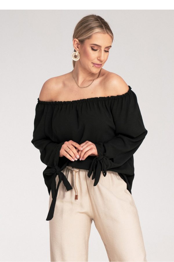 black Blouse model 214896 Figl