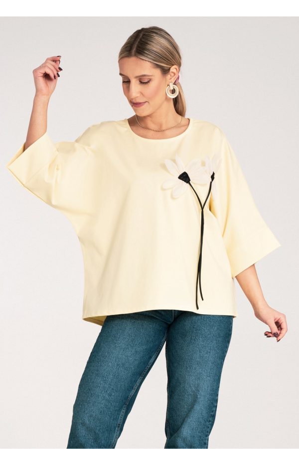 yellow Blouse model 214899 Figl