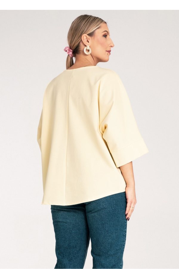 yellow Blouse model 214899 Figl