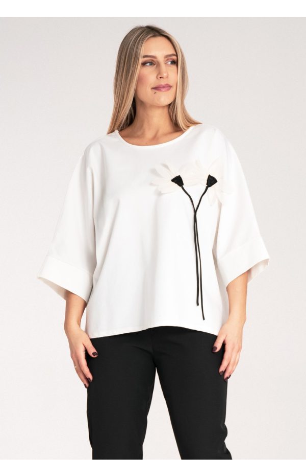white Blouse model 214901 Figl