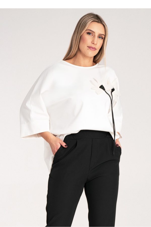 white Blouse model 214901 Figl