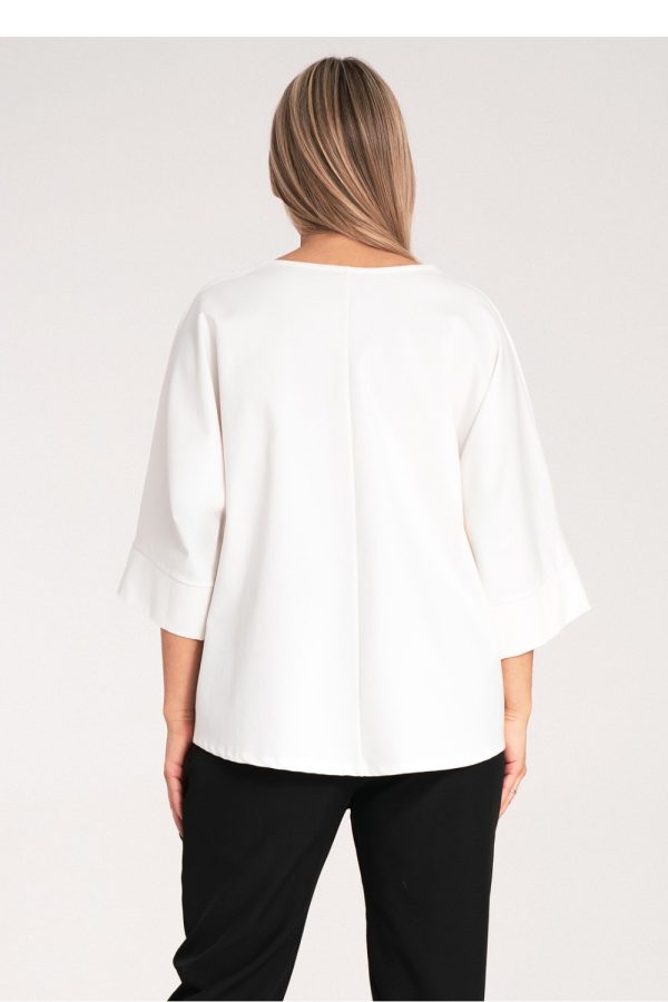white Blouse model 214901 Figl