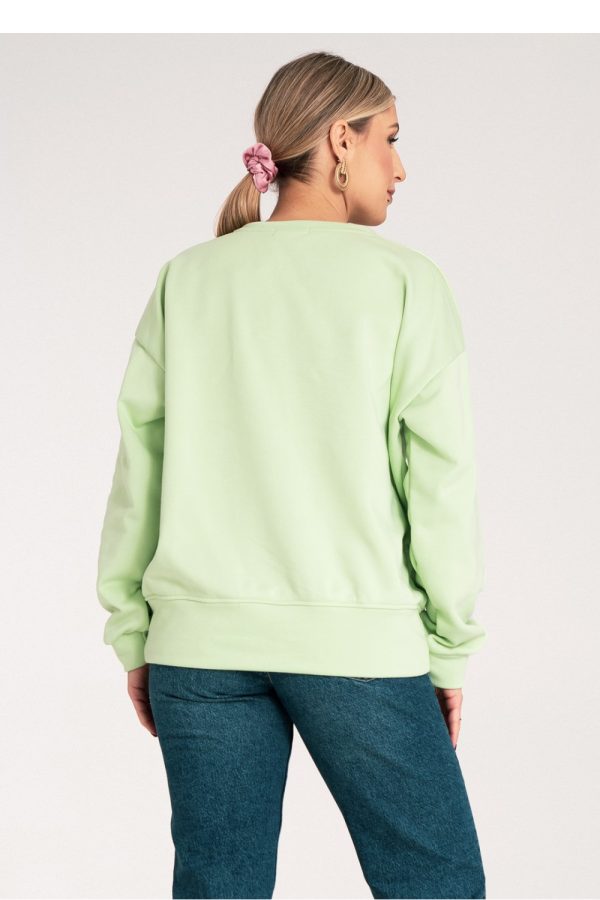 green Sweatshirt model 214913 Figl