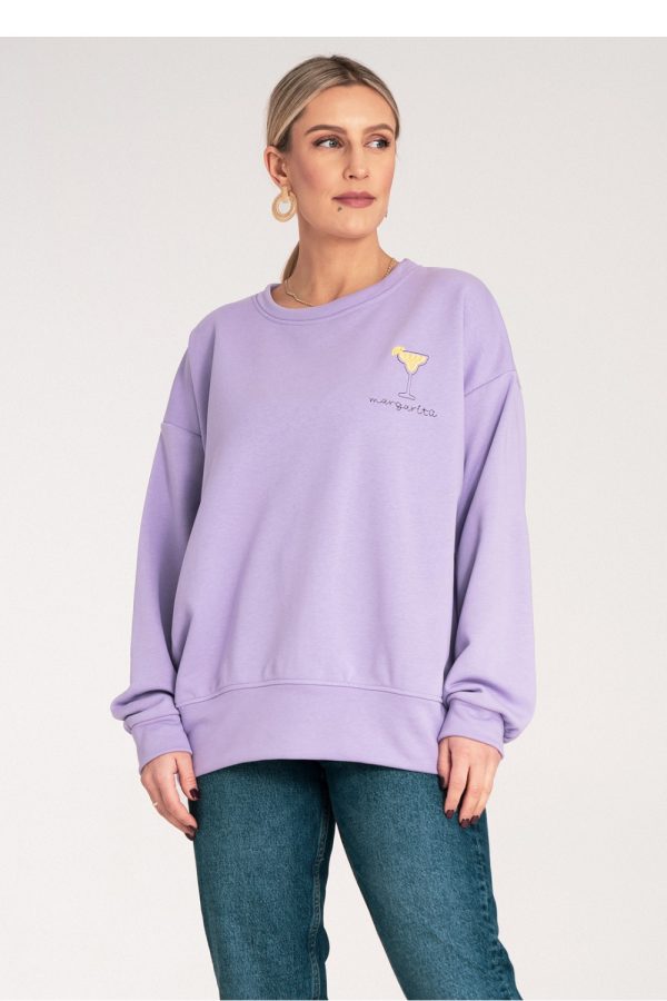 violet Sweatshirt model 214914 Figl