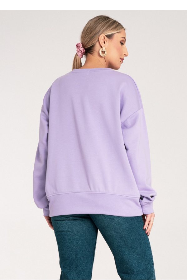 violet Sweatshirt model 214914 Figl