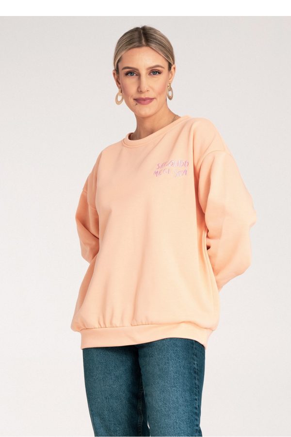 orange Sweatshirt model 214915 Figl