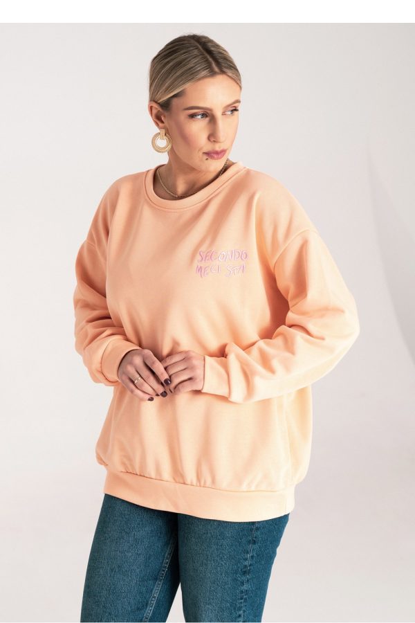 orange Sweatshirt model 214915 Figl
