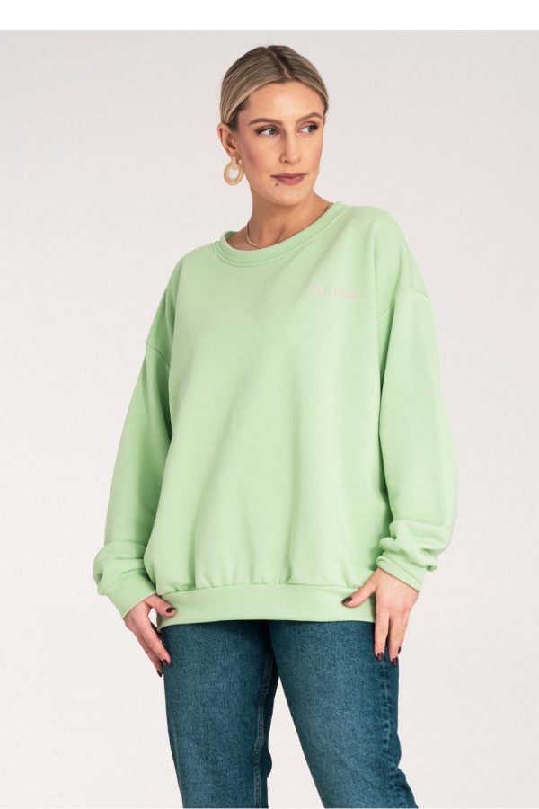 green Sweatshirt model 214916 Figl