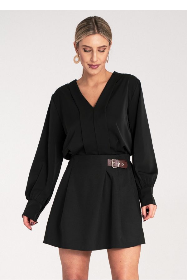 black Blouse model 214923 Figl