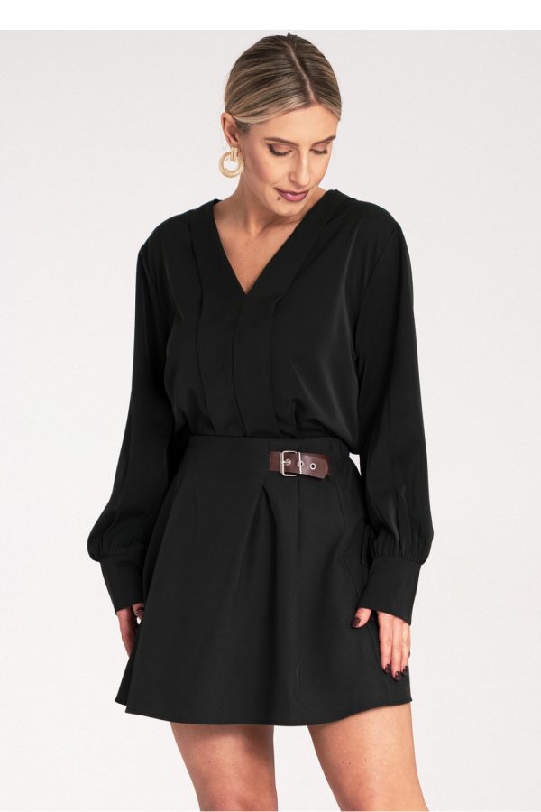 black Blouse model 214923 Figl