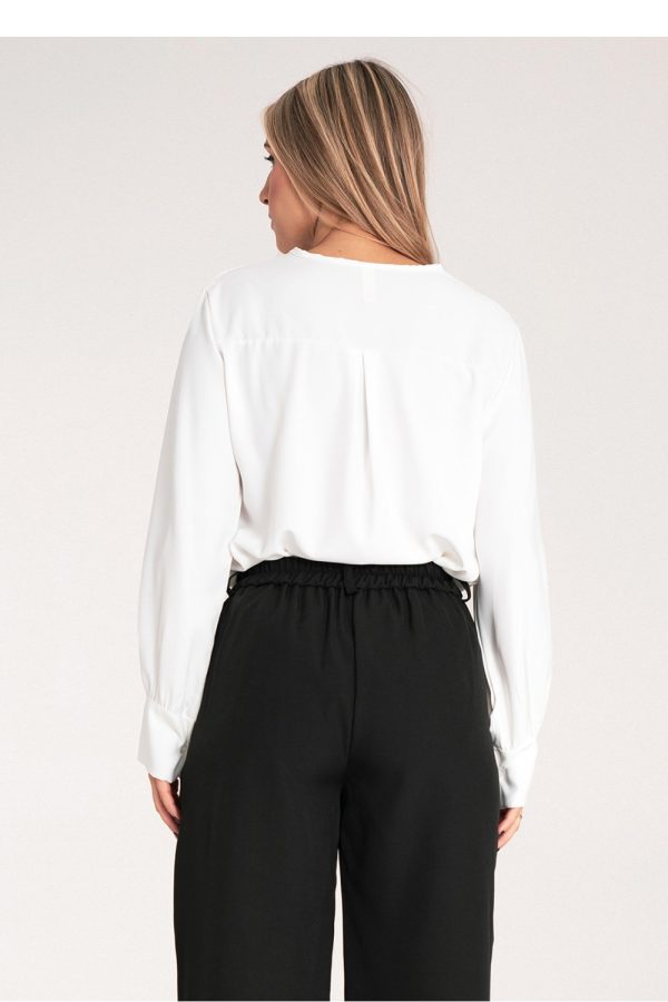 white Blouse model 214924 Figl