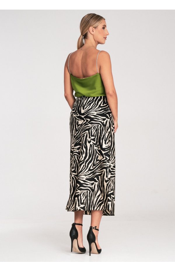 Multicolor Skirt in Skirts with Polyester