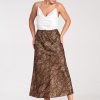 Multicolor Skirt in Skirts with Polyester