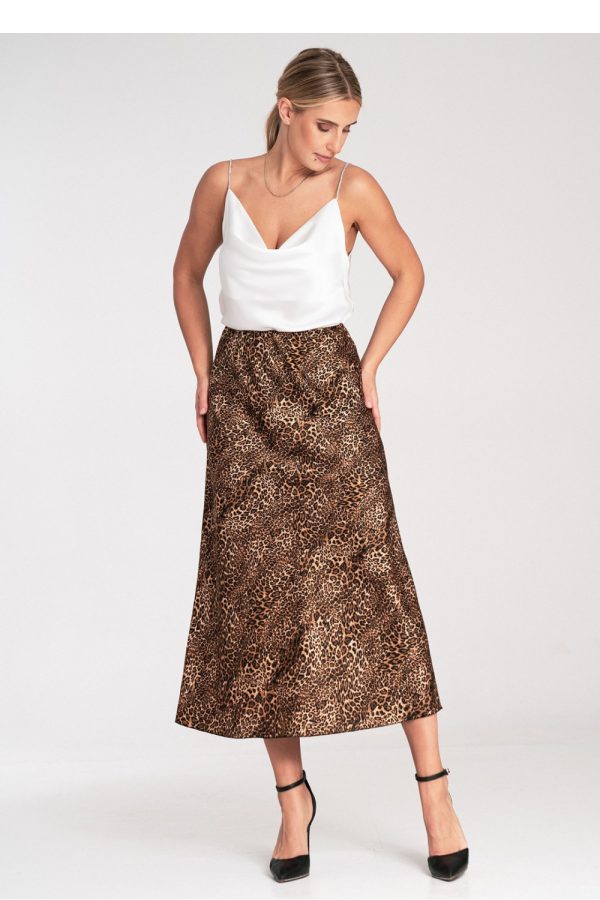 Multicolor Skirt in Skirts with Polyester