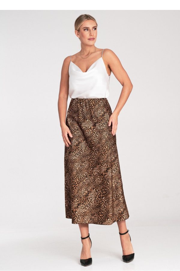 Multicolor Skirt in Skirts with Polyester