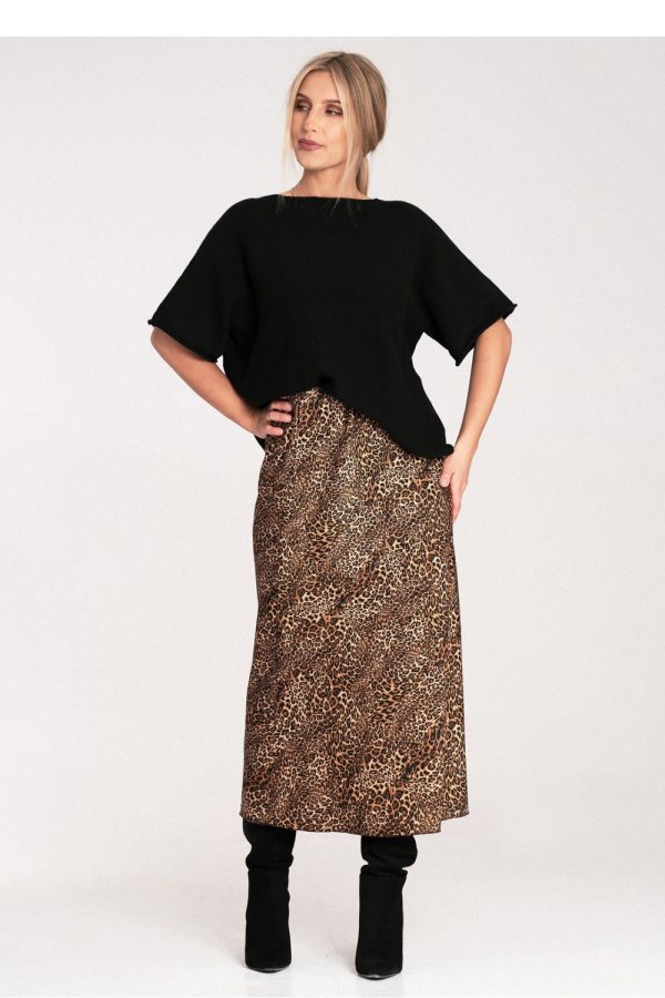 Multicolor Skirt in Skirts with Polyester