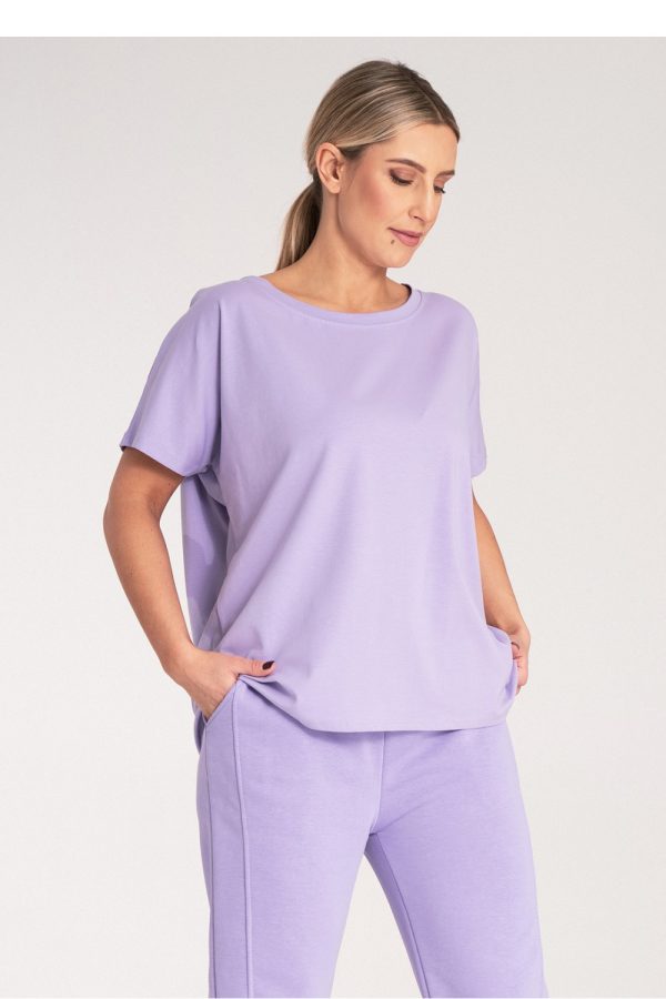 violet T-shirt model 214966 Figl