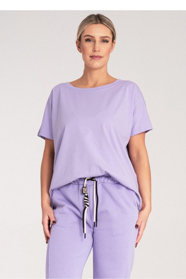 violet T-shirt model 214966 Figl