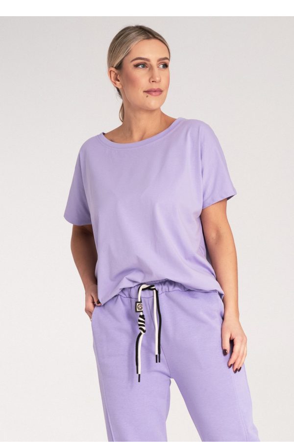 violet T-shirt model 214966 Figl
