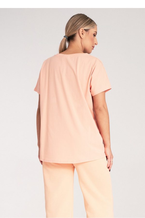 orange T-shirt model 214969 Figl