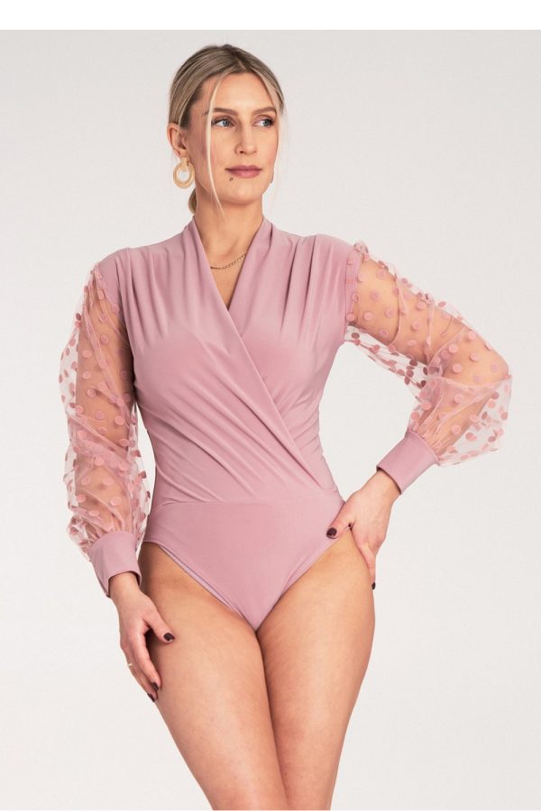 Pink Shapewear Body in Shapewear Bodies For Women with Spandex and Polyester