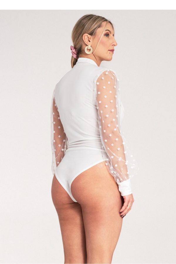 White Shapewear Body in Shapewear Bodies For Women with Spandex and Polyester