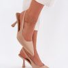 1084199 beige Heel sandals model 214992 Step in style
