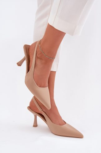 beige Heel sandals model 214992 Step in style