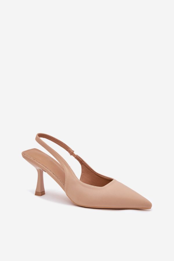 beige Heel sandals model 214992 Step in style