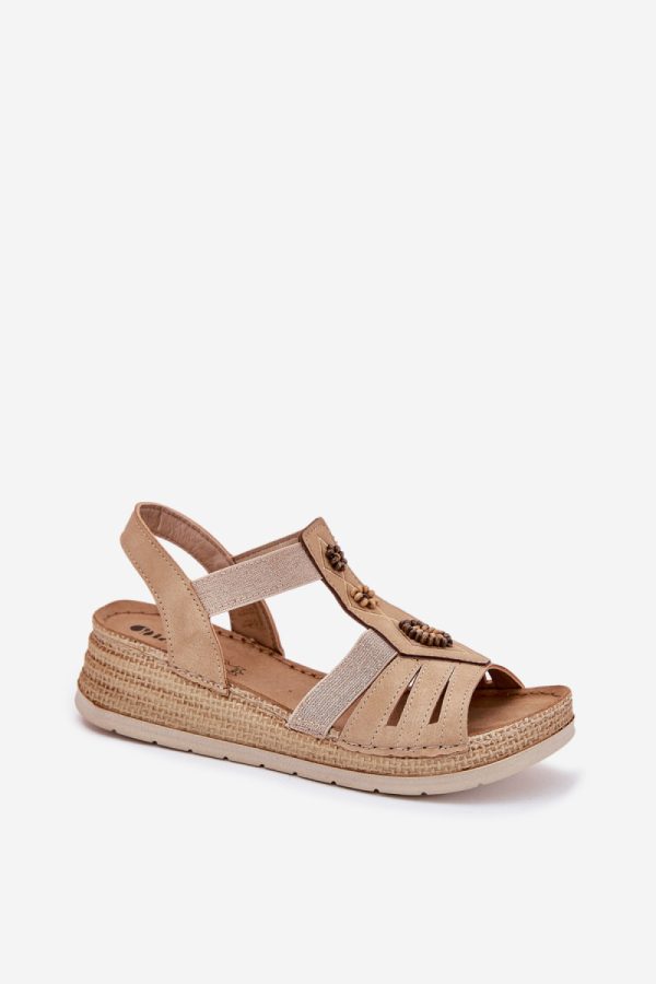 beige Buskin model 215012 Step in style