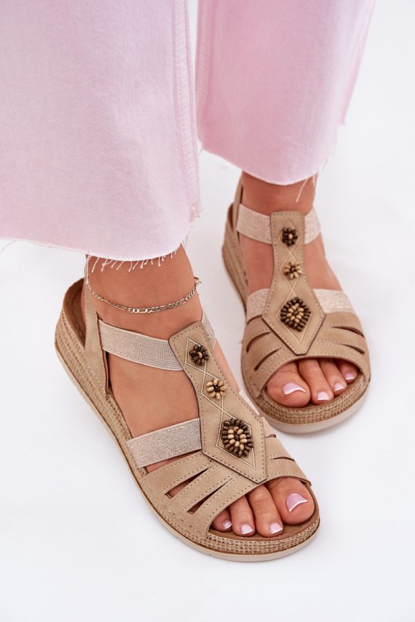 beige Buskin model 215012 Step in style