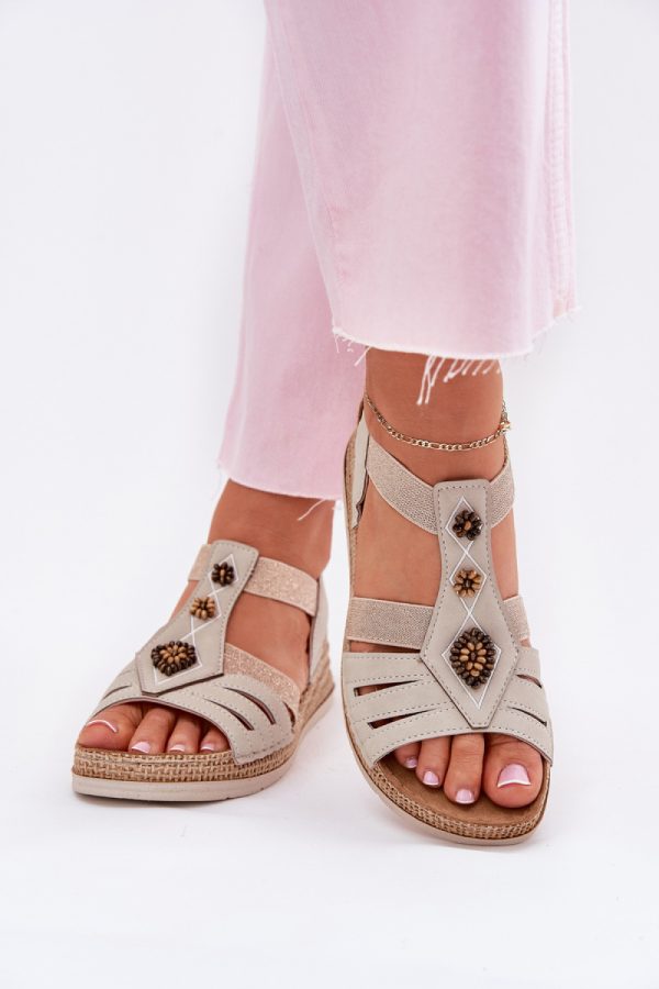 beige Buskin model 215013 Step in style