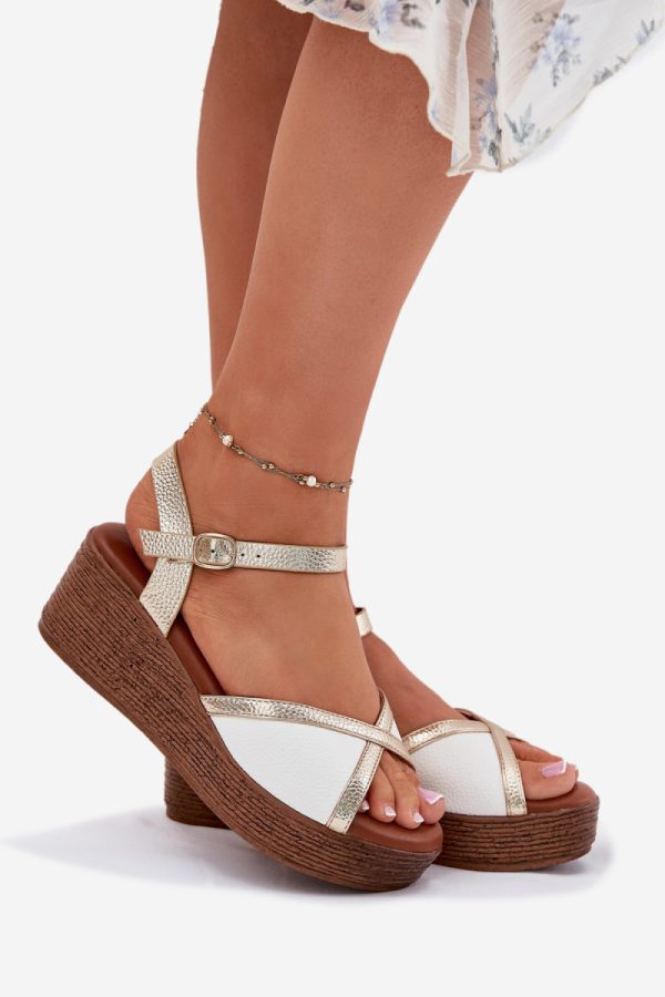 white Buskin model 215031 Step in style